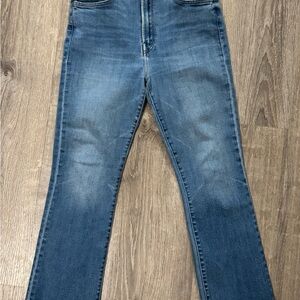 MOTHER Light Blue Ankle Jeans